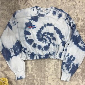 Buffalo bills tie die sweater